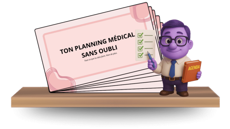 PLANNING MÉDICAL SANS OUBLI – STARTER GROSSESSE™