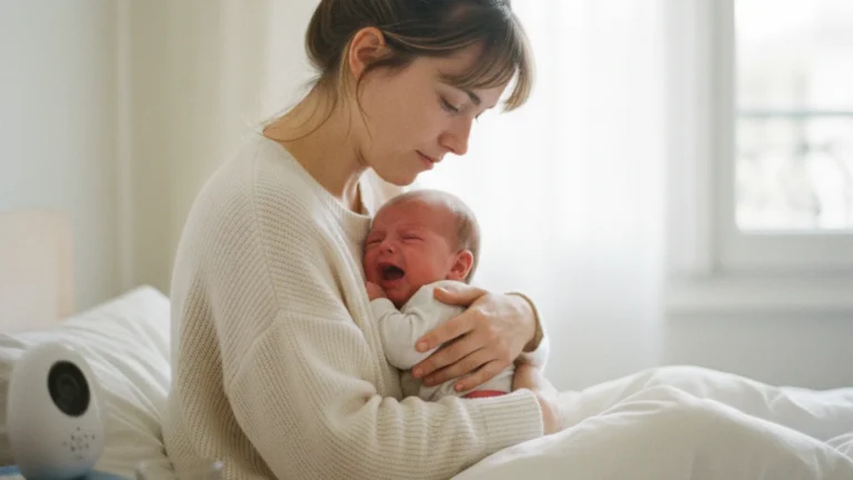 Pleurs de bébé : pourquoi il pleure et comment l&rsquo;apaiser